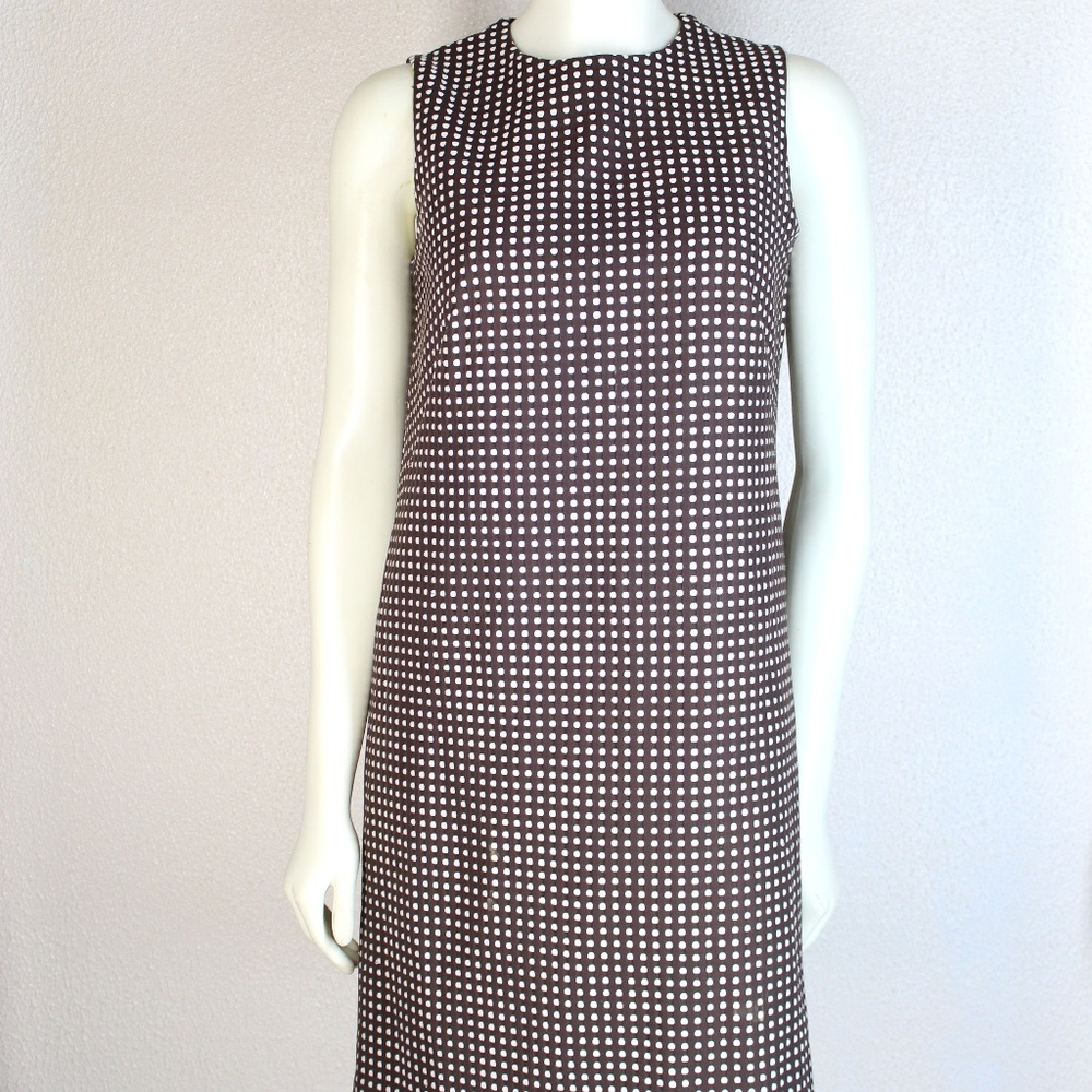 Isaac Mizrahi for Target || Brown Polka Dot Dress
